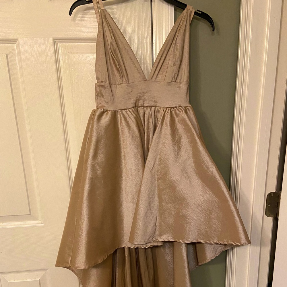 Gold Prom Dress